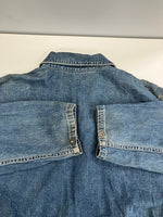 バズリクソンズ BUZZ RICKSON'S U.S. ARMY DENIM PULLOVER JACKET アーミー デニム プルオーバージャケット - 長袖シャツ ブルー 101MT-4306