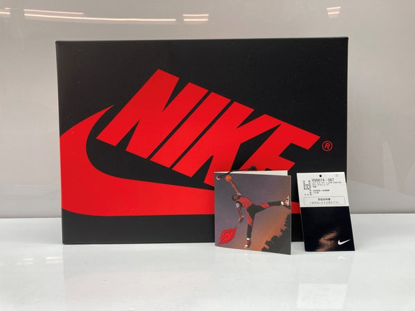 ナイキ NIKE 24年製 AIR JORDAN 1 HIGH 85 BRED エア ジョーダン ハイ ブレッド AJ1 シューズ 赤 黒 HV6674-067 メンズ靴 スニーカー レッド 28cm 104S-985