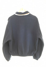 ラルフローレン RalphLauren 90s フリースブルゾン Made in USA 90's USA製 三角タグ ジャケット ネイビー Mサイズ 103MT-2828