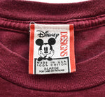ヴィンテージ Vintage 90's Disney Tower of Terror ディズニー タワー・オブ・テラー タワテラ アトラクション ミッキー キャラT キャラクター バーガンディ XL Tシャツ ワインレッド LLサイズ 103MT-2924
