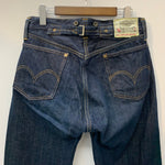 【曜日割引対象外】 リーバイス Levi's 90's 20201 0022 USA製 バレンシア 濃紺 デニム ブルー W31 L36サイズ 201MB-799 VB