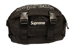 シュプリーム SUPREME Waist Bag ウェストバッグ FW19 黒 バッグ メンズバッグ ショルダーバッグ・メッセンジャーバッグ ロゴ ブラック 101bag-127