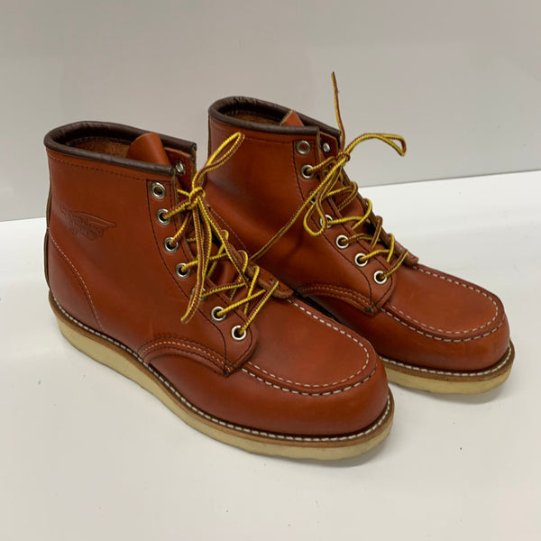 【曜日割引対象外】 レッドウィング RED WING 6-inch Classic Moc USA製 8875 メンズ靴 ブーツ その他 ブラウン 23.5cmサイズ 201-shoes1123 VB