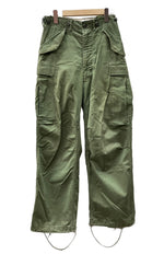 ミリタリー Military 60s 60年代 M-51 フィールドパンツ 後期 U.S.ARMY アメリカ軍 Vintage ヴィンテージ 緑 R-XS 無地 カーゴパンツ カーキ Regular X-small 104MB-310