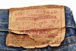 リーバイス Levi's 00's 2004年 501xx 1955年 復刻 USA製 アメリカ限定 ボタンフライ ボタン裏 R リペア デニム ブルー 35/34 103MB-595
