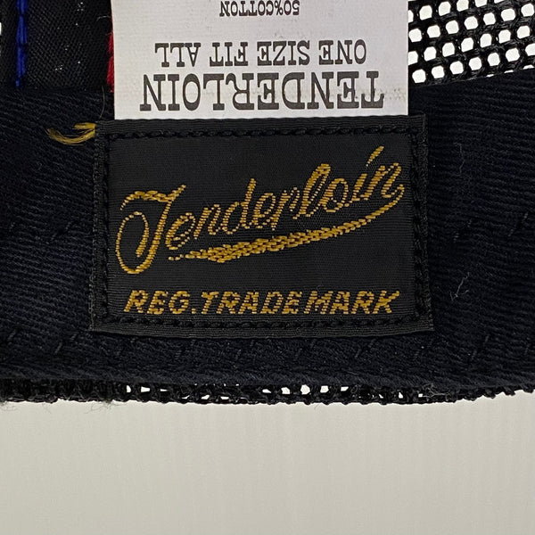 【中古】テンダーロイン TENDERLOIN TRUCKER CAP MESH BS メッシュキャップ 帽子 メンズ帽子 ブラック フリーサイズ 201goods-554