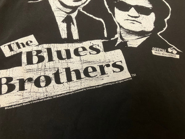 ヴィンテージ vintage 90's 90年代～ The Blues Brothers ブルース・ブラザース 映画 ムービーT プロモーション アドバタイジング - Tシャツ ブラック 101MT-4944