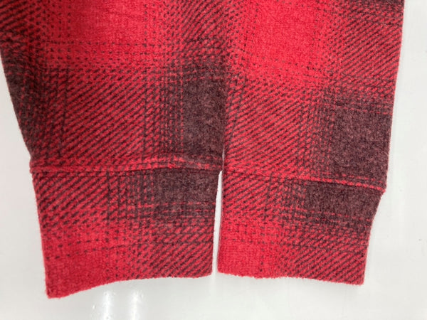 ラルフローレン RalphLauren POLO COUNTRY ポロ カントリー 現行タグ Plaid Brushed-Back Fleece Hoodie プレイド フリース パーカー フーディ RED 赤 パーカ チェック レッド XSサイズ 104LT-211