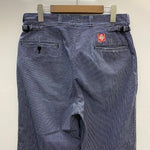 【曜日割引対象外】 リアルマッコイズ JOE McCOY 旧マッコイズ 8HOUR UNION ウォバッシュ ヒッコリー ボトムスその他 ブルー 32-36サイズ 201MB-1167 VB