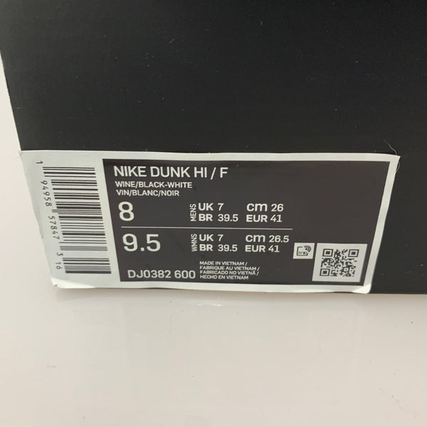 ナイキ NIKE DUNK HI / F DJ0382-600 メンズ靴 スニーカー パープル 28.0cmサイズ 201-shoes1532