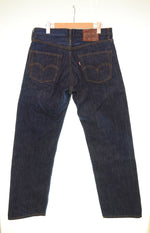 リーバイス Levi's 90s USA製 赤耳 ボタン裏501 501XX ストレート デニムパンツ 0657-0217 デニム ブルー 33 103MB-577
