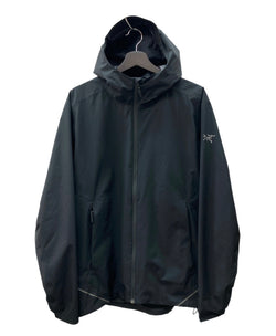 アークテリクス ARC’TERYX Solano Hoody ソラノ フーディ GORE-TEX ゴアテックス マウンテンパーカー ワンポイント 黒 ジャケット ロゴ ブラック Mサイズ 104MT-1546
