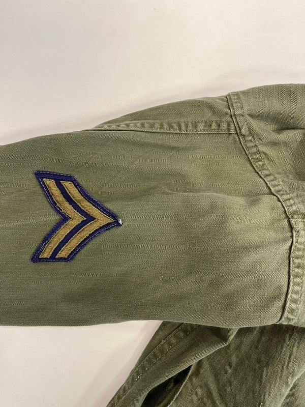 ミリタリー military ヴィンテージ Vintage 40s US ARMY M-43 M43 フィールドジャケット HBT 38R ジャケット カーキ 101MT-4878