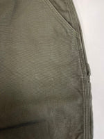 カーハート Carhartt Washed Duck Flannel Lined ウォッシュド ダック フランネル ラインド ペインターパンツ B111 MOS チノパン カーキ W40×L32 101MB-668