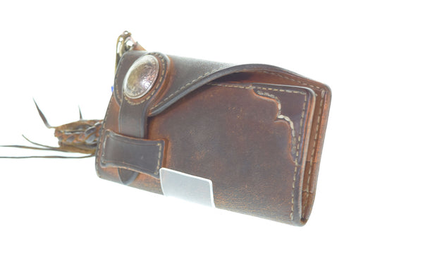 オールドコインカンパニー Old Coin Company  フェザー コンチョ レザー ロング ウォレット 長財布  財布・ケース メンズ財布 ブラウン 103SA-28