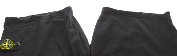 ストーンアイランド STONE ISLAND コンパス 刺繍ロゴパッチハーフパンツ ショートパンツ 781564060 ハーフパンツ ブラック LLサイズ 103MB-668