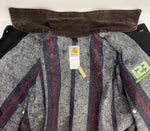 【曜日割引対象外】 カーハート Carhartt ミシガンチョアコート カバーオール ブランケットライナー ダック ジャケット ブラック 201MT-4466 VB