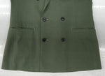 リトルビッグ LITTLEBIG Twill 6B Double Breasted Jacket ツイル ダブル ブレスト ジャケット テーラード ブレザー アウター 緑 LB203-JK08 サイズ 46 ジャケット 無地 カーキ 104MT-1611