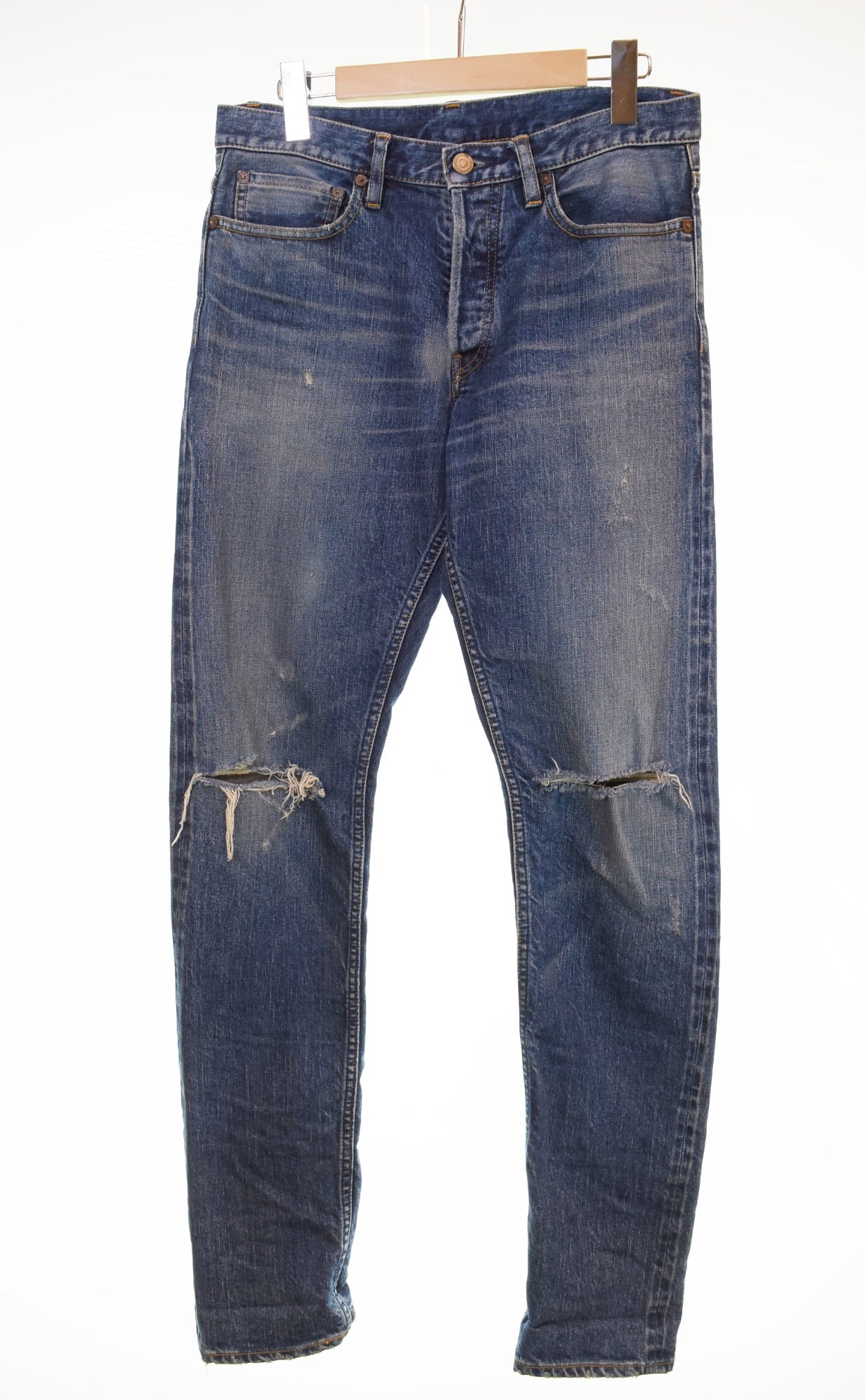 マインデニム MINEDENIM ダメージ デニムパンツ FPKH101NSTUDKS-85-302 