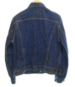 リーバイス Levi's 70's 4th 70505 0217 ケアタグ 付き スモールe small e 濃紺 DENIM TRUCKER JACKET デニム トラッカー ジャケット 44 ジャケット ブルー 103MT-3204