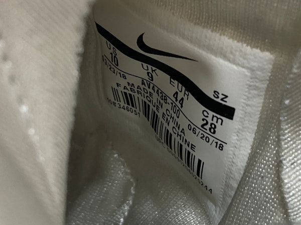 ナイキ NIKE 18年製 × COMME DES GARCONS コムデギャルソン AIR MOWABB エア モワブ ACG シューズ 白 AV4438-100 メンズ靴 スニーカー ホワイト 28cm 104S-1039