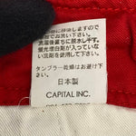 【曜日割引対象外】 キャピタル KAPITAL リネン 総柄 イージーパンツ ボトムスその他 ブルー Lサイズ 201MB-989 VB