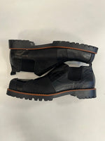 コムデギャルソン COMME des GARCONS HOMME PLUS オムプリュス パッチワークレザーサイドゴアブーツ 黒 メンズ靴 ブーツ サイドゴア ブラック 26cm 101sh-2278