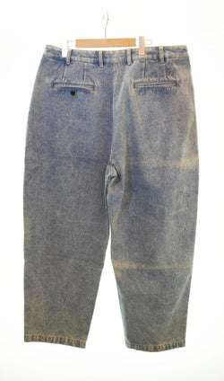 エビセン EVISEN BOHEMIAN DENIM スケートボード ゑ デニム パンツ 青 23FW-B02 デニム ブルー LLサイズ 103MB-192