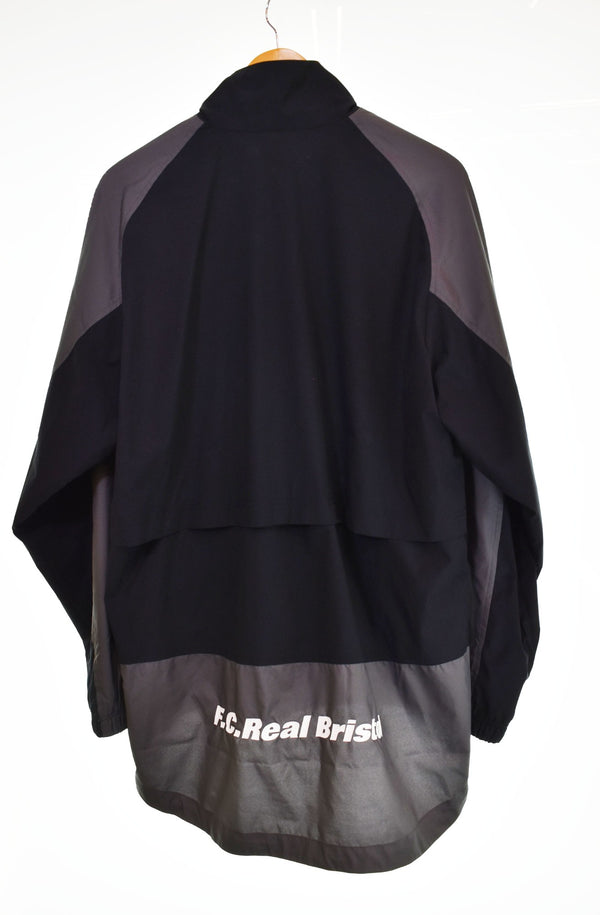 エフシーアールビー F.C.R.B.  LONG TAIL PRACTICE JACKET ロング テール プラクティス ジャケット 黒 FCRB-240017 ジャケット ブラック LLサイズ 103MT-2865