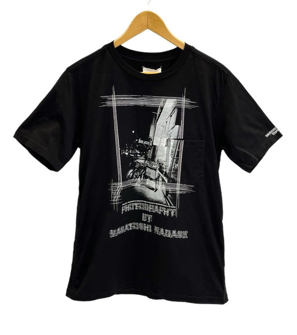 タカヒロミヤシタザソロイスト TAKAHIROMIYASHITATheSoloist. グラフィックT 半袖 カットソー 黒 smnc.0005 サイズ48 Tシャツ ブラック 101MT-4161