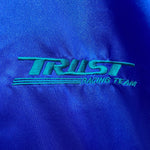 トラストレーシングチーム TRUST RACING TEAM ジャケット ブルー Lサイズ 201MT-4523
