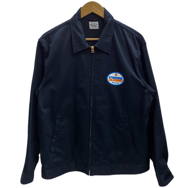 スタンダードカリフォルニア Standard California ジャケット ネイビー Lサイズ 201MT-4174