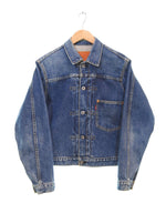 リーバイス Levi's 90s 日本製 71506XX デニムジャケット 1st  大戦モデル BIGE 90's ドーナツボタン ビッグE 36 ジャケット ブルー 103MT-3274