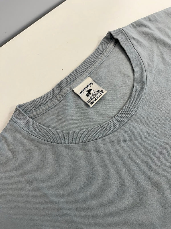 パタゴニア PATAGONIA 90s Vintage ヴィンテージ Benetical T's 浮世絵プリント 水色 XL Tシャツ ブルー LLサイズ 101MT-4697