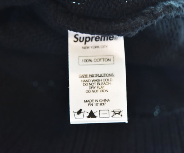 シュプリーム SUPREME  16AW Half Zip Mock Neck Sweater ハーフジップ モックネック セーター セーター ブラック Mサイズ 103MT-2861