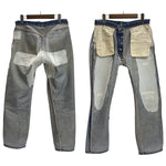 【曜日割引対象外】 リーバイス Levi's 60's 501 BIG E 初期 ズレカン 足長R デニム ブルー W32サイズ 201MB-1148 VB