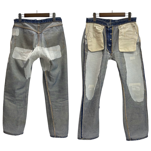 【曜日割引対象外】 リーバイス Levi's 60's 501 BIG E 初期 ズレカン 足長R デニム ブルー W32サイズ 201MB-1148 VB