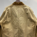 【曜日割引対象外】 カーハート Carhartt 80's 90's チョアコート中綿 キルティングライナー ダック カバーオール ジャケット ベージュ 201MT-4551 VB