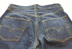 リーバイス LEVI'S 70s 73年11月製 501 66前期 ボタン裏6 赤耳 Denim Jeans デニムパンツ 濃紺 デニム ブルー 103MB-321