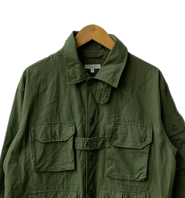 エンジニアードガーメンツ ENGINEERED GARMENTS Explorer Shirt Jacket ジャケット 無地 カーキ Sサイズ 201MT-2535