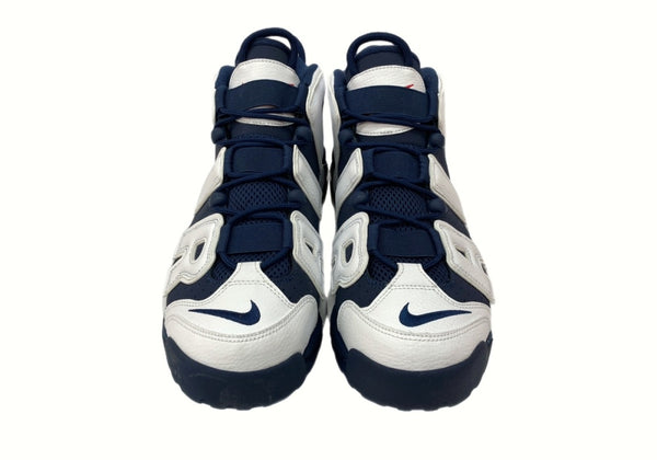 ナイキ NIKE 20年製 AIR MORE UPTEMPO OLYMPIC エア モア アップテンポ オリンピック シューズ バスケ 白 紺 414962-104 メンズ靴 スニーカー ネイビー 30cm 104S-670