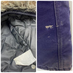 【曜日割引対象外】 カーハート Carhartt トラディショナルコート フード付き ダック ジャケット ネイビー 201MT-4470 VB