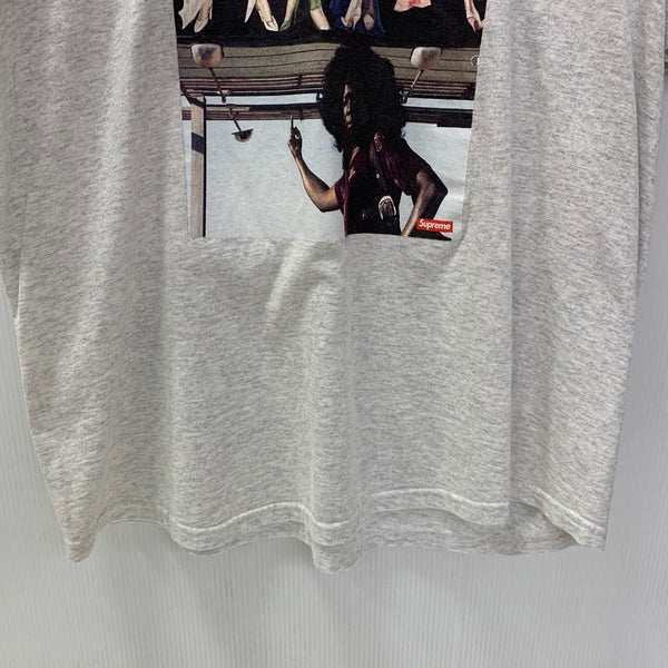 シュプリーム SUPREME American Picture Tee Tシャツ グレー Lサイズ 201MT-4042