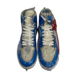 ナイキ NIKE × OFF-WHITE AIR JORDAN 1 X AQ0818-148 メンズ靴 スニーカー ブルー 27.5cmサイズ 201-shoes1573