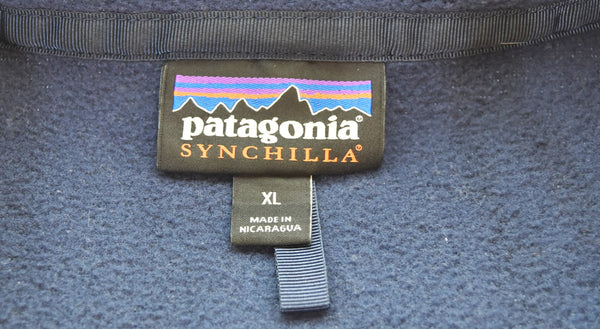 パタゴニア PATAGONIA Synchilla Vest シンチラ フリース ベスト  23010 ベスト ネイビー LLサイズ 103MT-3091