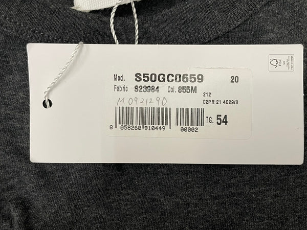 メゾン マルジェラ Maison Margiela 22SS 反転 ディストーテッドロゴ TEE S50GC0659 54 Tシャツ グレー 601MT-47