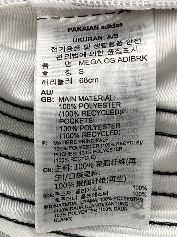 アディダス adidas Adilenium Adibreak アディレニウム アディブレイク オーバーシルエット パンツ 銀 ロゴ jm92731l8006 ボトムスその他 シルバー Mサイズ 104MB-309