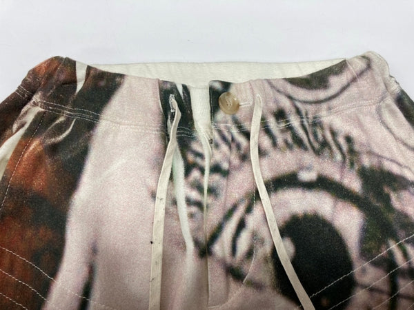 ノゾミイシグロ NOZOMI ISHIGURO スウェットパンツ サルエルパンツ 綿 コットン COTTON 日本製 ボトムスその他 総柄 マルチカラー Sサイズ 104LB-46