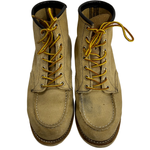 【曜日割引対象外】 レッドウィング RED WING 6inch Classic Moc スエード USA製 8173 メンズ靴 ブーツ ワーク ベージュ 25cmサイズ 201-shoes1563 VB