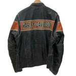 ハーレーダビットソン HARLEY-DAVIDSON レザーライダース ジャケット ブラック Mサイズ 201MT-4878